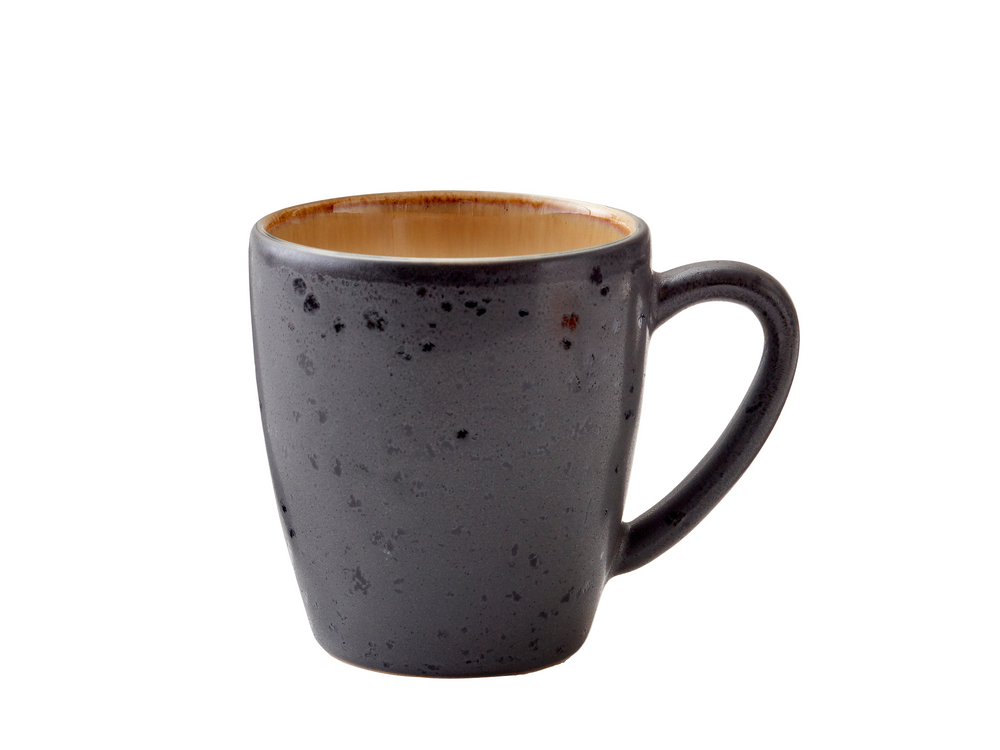 Bitz Tasse à Café Gastro Noir/Ambre 190 ml