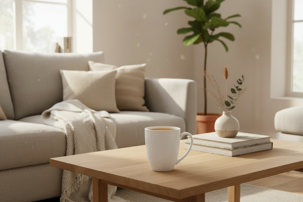 Cookinglife Mokken Siaki New Bone - Porselein - 370 ml - 6 Stuks