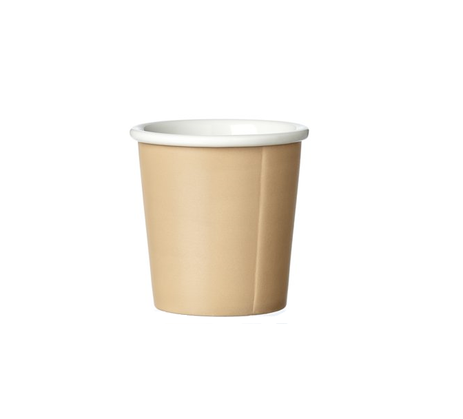 Viva Scandinavia Espresso kopje Papercup Anna Warm Sand 80 ml