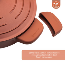 Westinghouse Braadpan Performance Rebel Red ø 28 cm / 6,7 liter