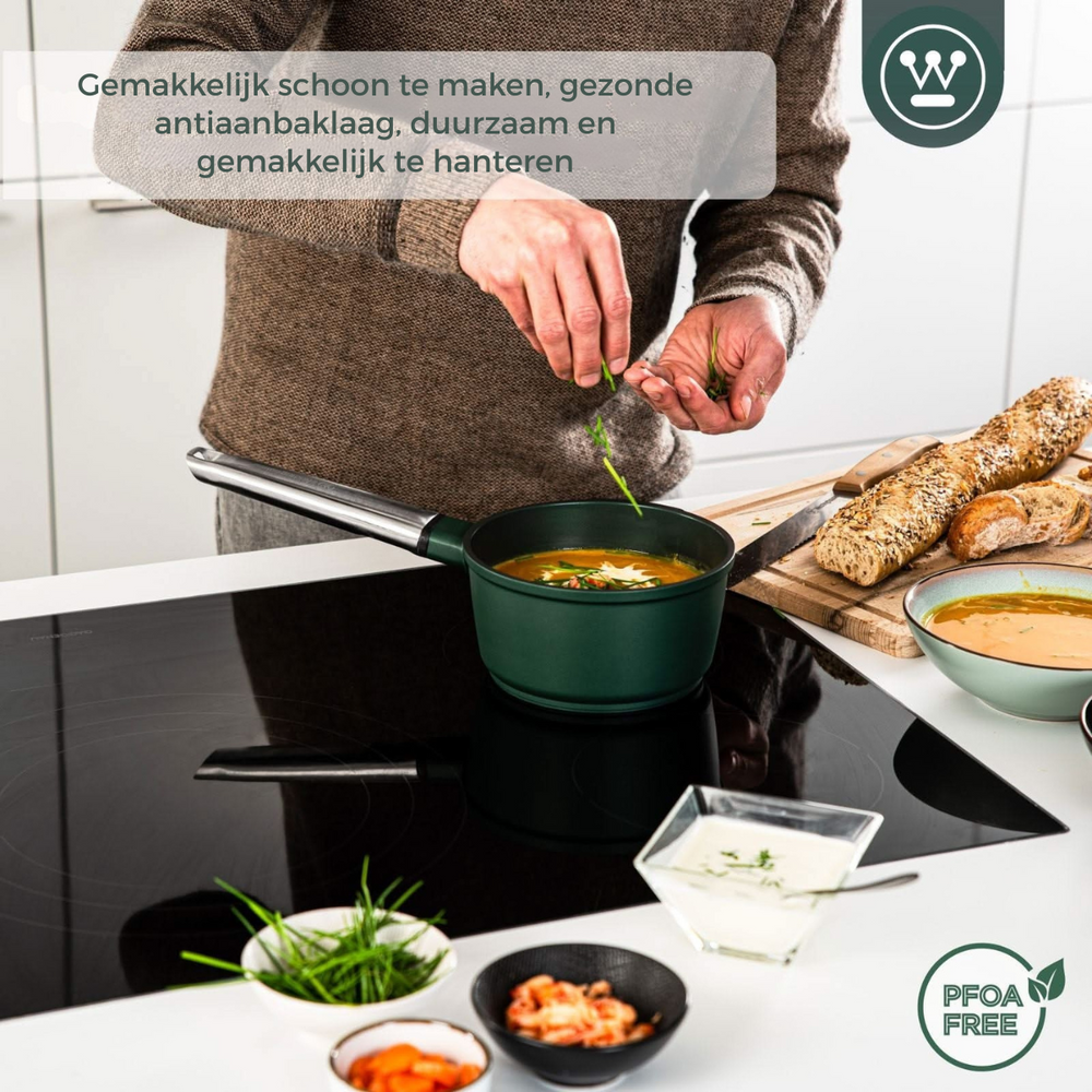 Westinghouse Steelpan Performance Gracious Green ø 18 cm / 1,9 liter