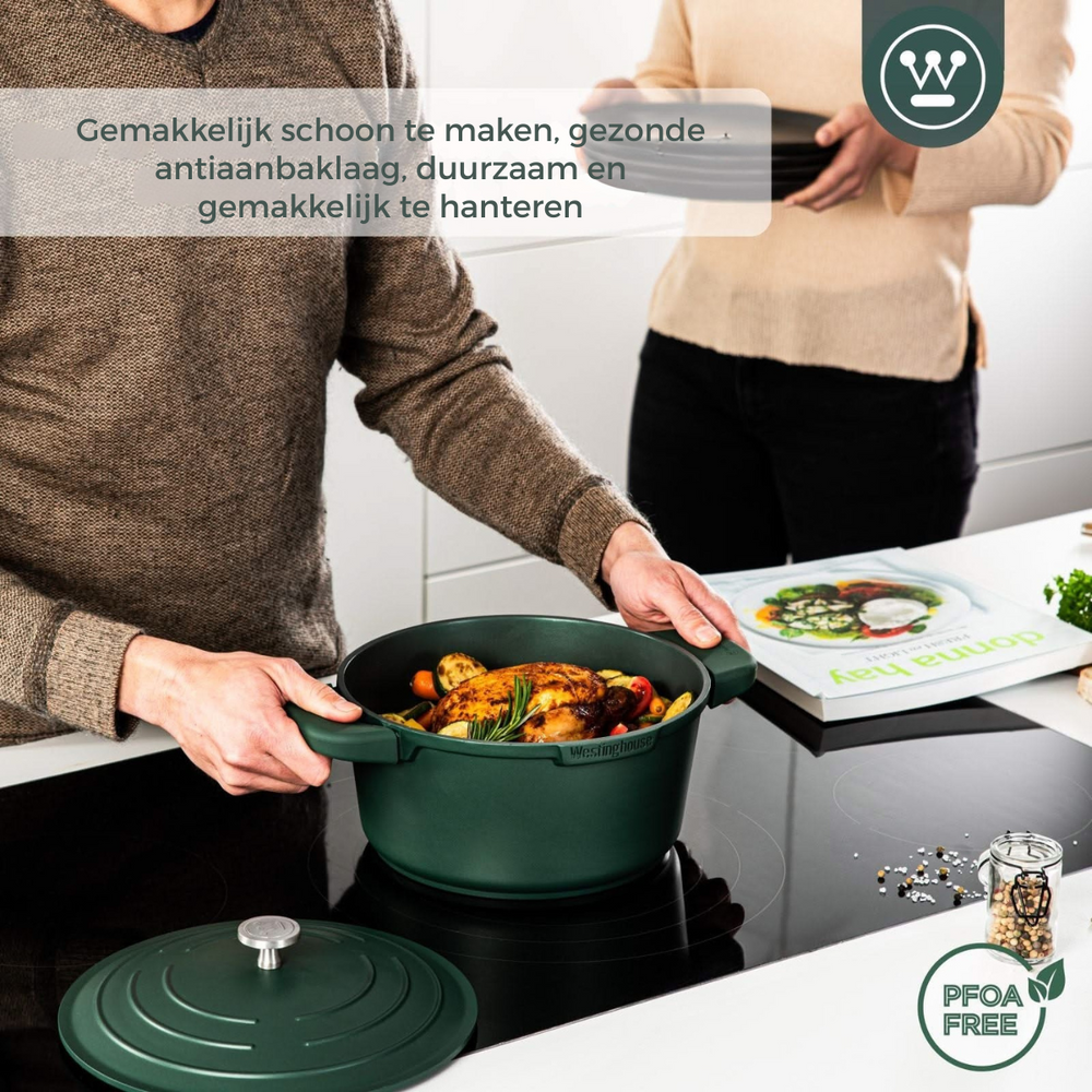 Westinghouse Braadpan Performance Gracious Green ø 24 cm / 4,5 liter