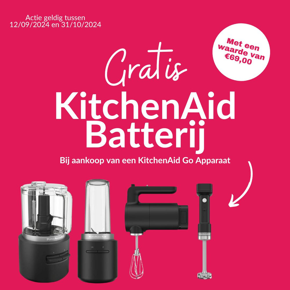 Mini Blender KitchenAid - Sans fil + Batterie 12V amovible - 5KSBR256BM - Noir