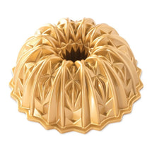 Nordic Ware Turban Moule à pâtisserie en cristal taillé doré ø 25 cm / 2,3 litres