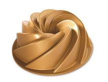 Nordic Ware Turban Moule à pâtisserie Heritage Bundt Doré ø 26 cm / 2,4 litres