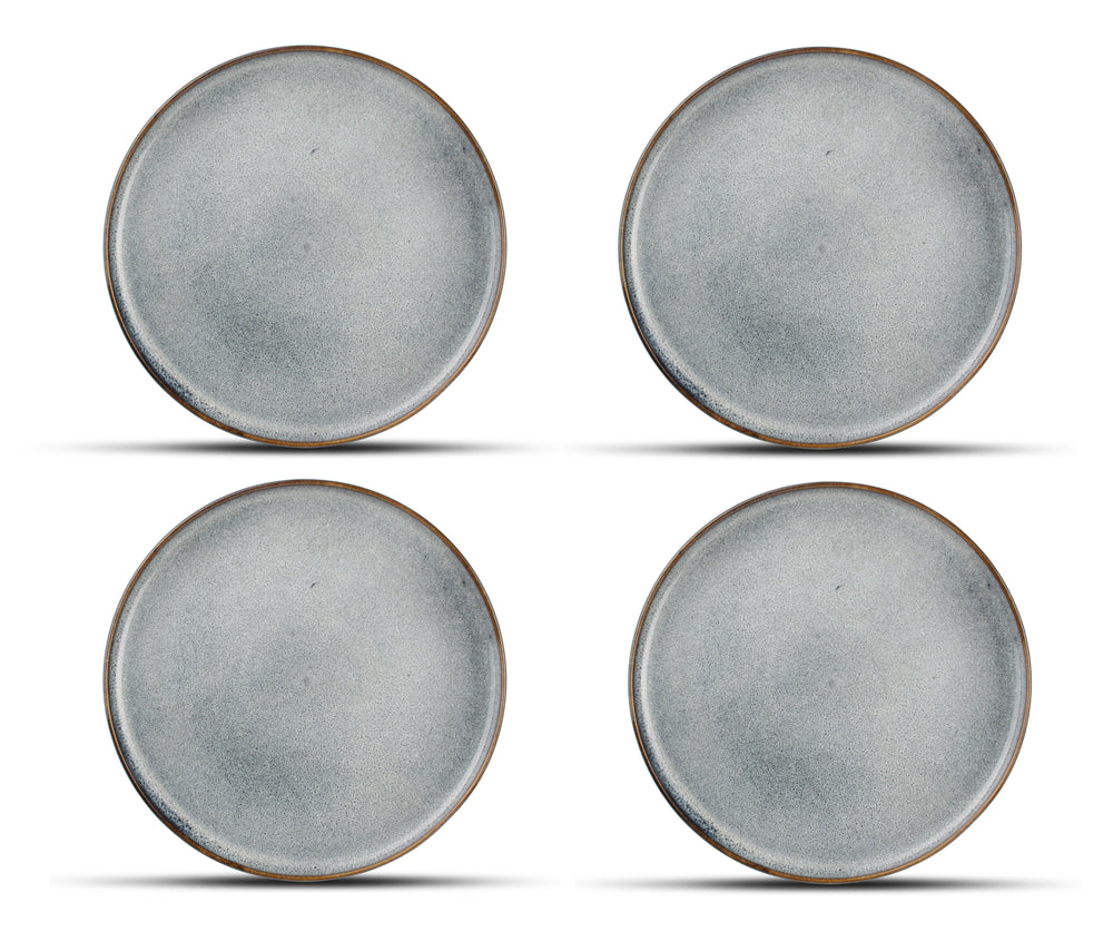 ONA Ontbijtborden / Dessertborden Duna Blue ø 21 cm - 4 Stuks