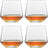 Zwiesel Glas Whiskey Glas Pure - 389 ml - 4 stuks