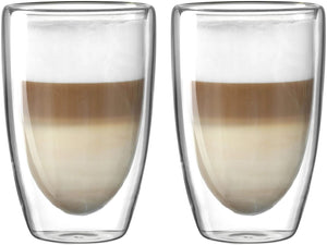 Leonardo Dubbelwandige Latte Macchiato Glazen Duo 400 ml - 2 stuks