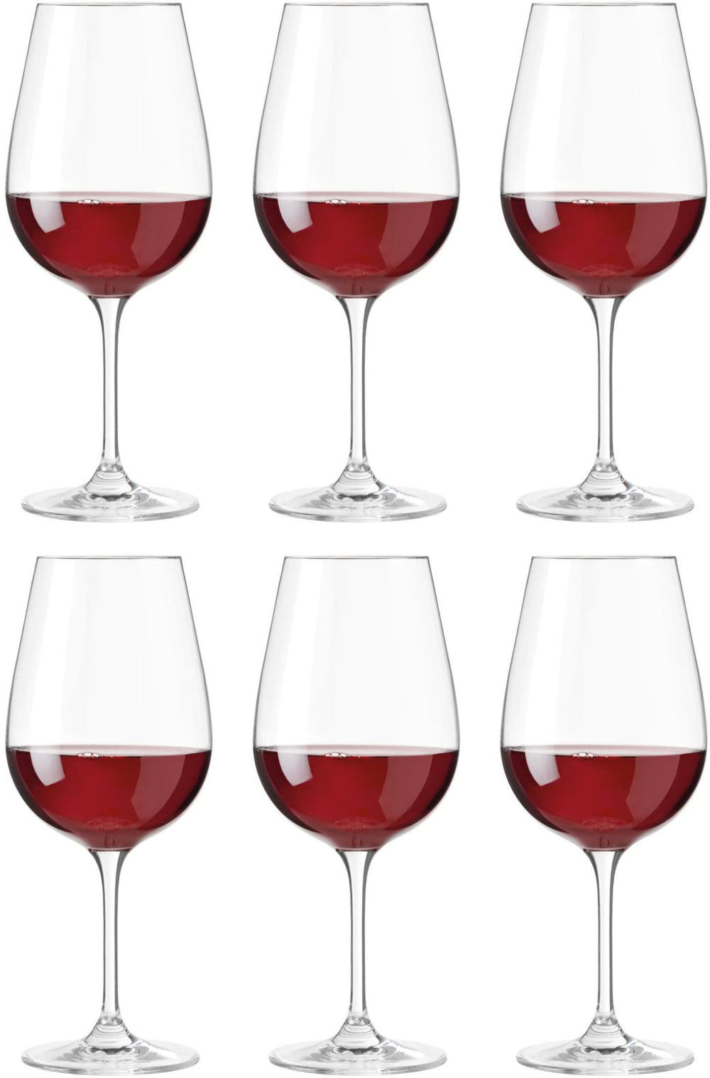 Verres à vin rouge Leonardo Rode Tivoli 700 ml - Lot de 6