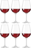 Leonardo Verres à Vin Rouge Tivoli - 700 ml - 6 pièces