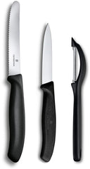 Victorinox Messenset Swiss Classic - Zwart - 3-delig