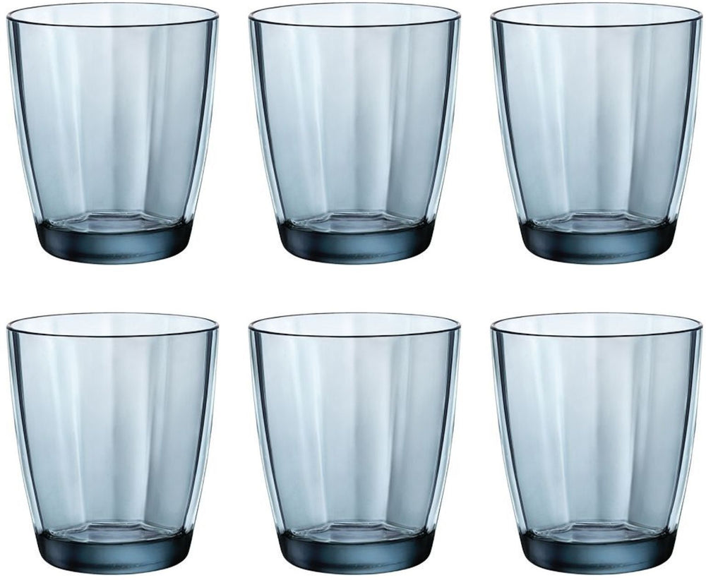 Verres à eau Bormioli Rocco Pulsar Bleu 300 ml - 6 pièces