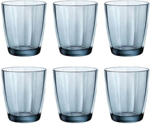 Verres à Eau Bormioli Rocco Pulsar - Bleu - 300 ml - 6 pièces