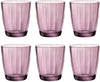 Verres à Eau Bormioli Rocco Pulsar - Violet - 300 ml - 6 pièces