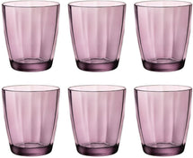 Verres à Eau Bormioli Rocco Pulsar - Violet - 300 ml - 6 pièces