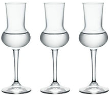 Bormioli Verres à Grappa Restaurant - 80 ml - 3 pièces