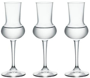 Bormioli Grappaglazen Restaurant - 80 ml - 3 stuks