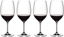 Verres à vin rouge Riedel Vinum - Cabernet / Merlot - Payez 3, obtenez 4