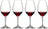 Riedel Rode Wijnglazen Wine Friendly - 667 ml - 4 stuks
