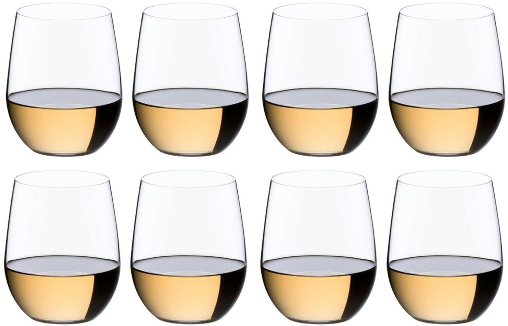 Verres à vin blanc Riedel O Wine - Viognier / Chardonnay - Payez 6, obtenez 8