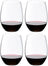 Verres à vin rouge Riedel O - Cabernet / Merlot - 4 pièces