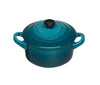 Le Creuset Serveerpan / Mini Braadpan Signature - Deap Teal - ø 10 cm / 250 ml