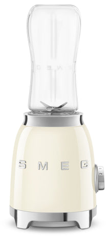 SMEG Smoothie Blender - compact - Crème - 600 ml - PBF01CREU