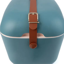 Polarbox Koelbox met Schouderband - Marineblauw Mustard - 20 Liter