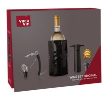 Vacu Vin Wijnset Original - Zwart - 5 delige set