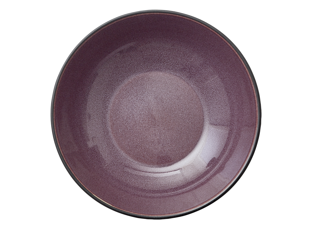 Assiette à pâtes Bitz Gastro Noir/violet ø 20 cm