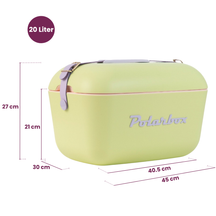 Polarbox Koelbox met Schouderband - Lime Lilac - 20 Liter