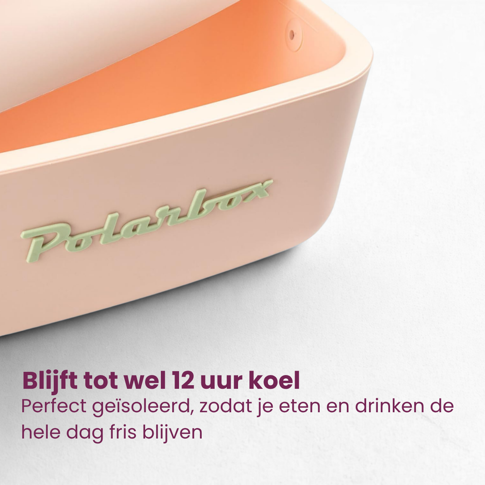 Polarbox Koelbox met Schouderband - Nude Olive Green - 20 Liter