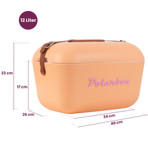 Polarbox Koelbox met Schouderband - Oranje Sorbet - 12 Liter