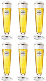 Verres à bière Warsteiner sur pied - 200 ml - 6 pièces