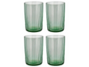 Verre à eau Bitz Kusintha - Vert - 280 ml - 4 pièces