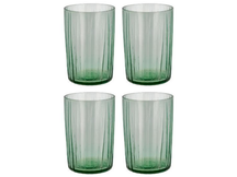 Bitz Waterglas Kusintha - Groen - 280 ml - 4 stuks