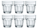 Bormioli Rocco Glas Rock Bar 215 ml - 6 stuks