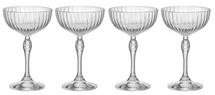 Verres à Cocktail Bormioli Rocco Amérique Années 20 - 220 ml - 4 pièces