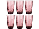 Verres à Long Drink Bormioli Rocco Diamond - Violet - 470 ml - 6 pièces