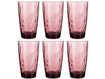 Verres à Long Drink Bormioli Rocco Diamond - Violet - 470 ml - 6 pièces