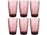 Verres à long drink Bormioli Rocco Diamond Violet 470 ml - Lot de 6