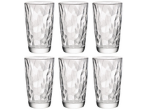 Verres à Long Drink Bormioli Rocco Diamond - Transparent - 470 ml - 6 pièces