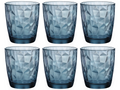 Verres à eau Bormioli Rocco Diamond Bleu 390 ml - 6 pièces