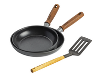 GreenPan Set de poêles avec spatule - Mayflower Pro - ø 20 et 24 cm - revêtement antiadhésif céramique