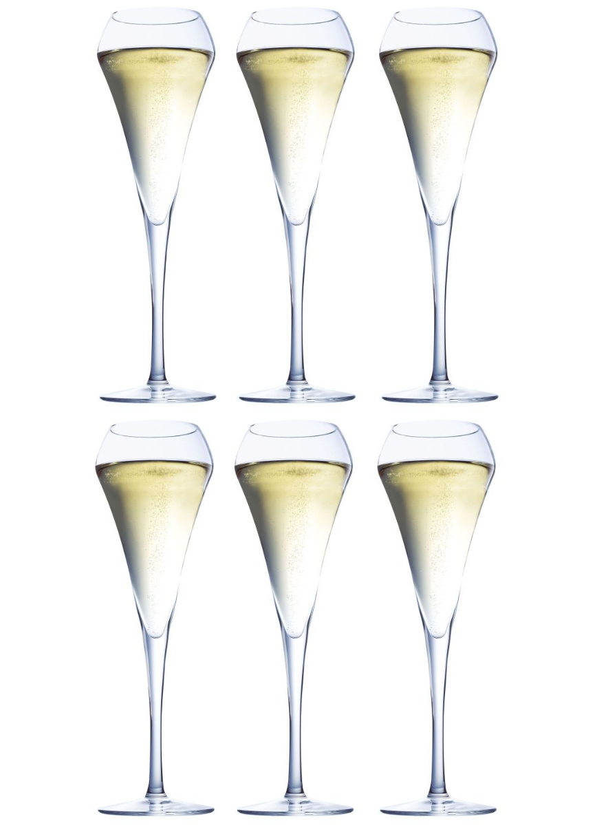 Verres à champagne Chef & Sommelier Open Up 200 ml - 6 pièces