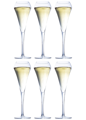 Chef & Sommelier Champagneglazen - Flutes - Open Up - 200 ml - 6 stuks