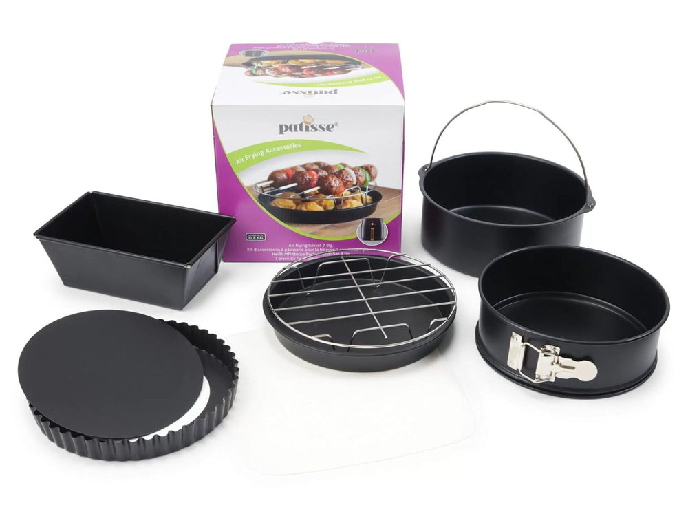 Ensemble de panier de cuisson pour Airfryer Patisse - 7 pièces