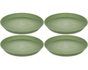 Koziol Assiettes Petit Déjeuner Connect Vert ø 21 cm - 4 Pièces