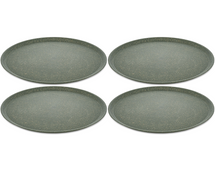 Koziol Assiettes Plates Connect Gris ø 26 cm - 4 Pièces