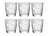 Bormioli Rocco Waterglazen Diamond - 300 ml - 6 stuks